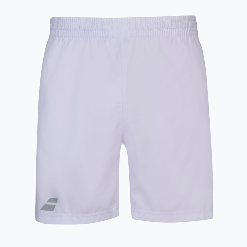 Pantaloni scurți de tenis pentru bărbați BABOLAT Play Alb 3MP1061