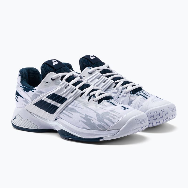 Pantofi de tenis pentru bărbați BABOLAT Propulse Fury AC alb 30S22208 4