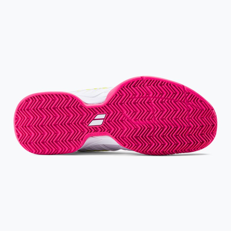 Pantofi de tenis pentru femei BABOLAT 22 Propulse Fury Clay alb 31S22554 4