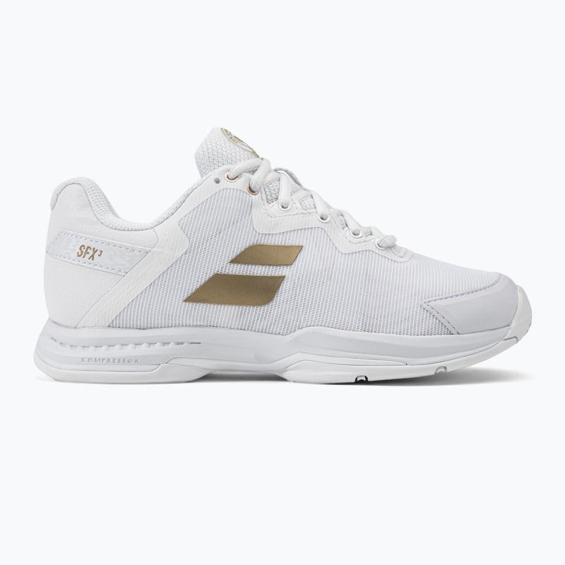 Babolat pantofi de tenis pentru femei SFX3 All Court Wimbledon alb 31S23885 2