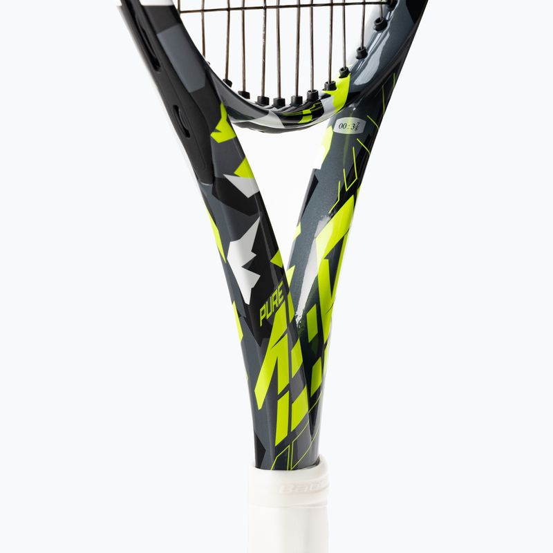 Rachetă de tenis pentru copii Babolat Pure Aero Junior 25 gri-galben 140468 4