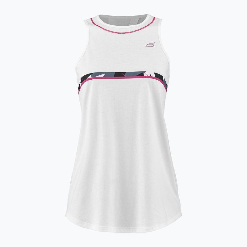 Babolat cămașă de tenis pentru femei Aero Cotton Tank alb 4WS23072Y