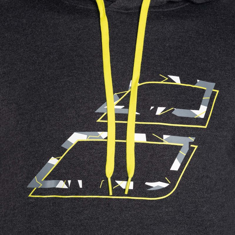 Babolat tricou de tenis pentru bărbați Aero Hood gri închis 4US23041Y 3