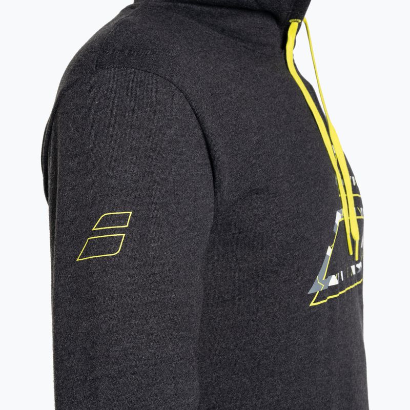 Babolat tricou de tenis pentru bărbați Aero Hood gri închis 4US23041Y 5