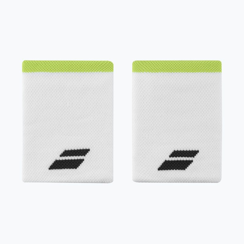 Babolat Logo Jumbo Wristband 2 buc. alb 5UA1262 3