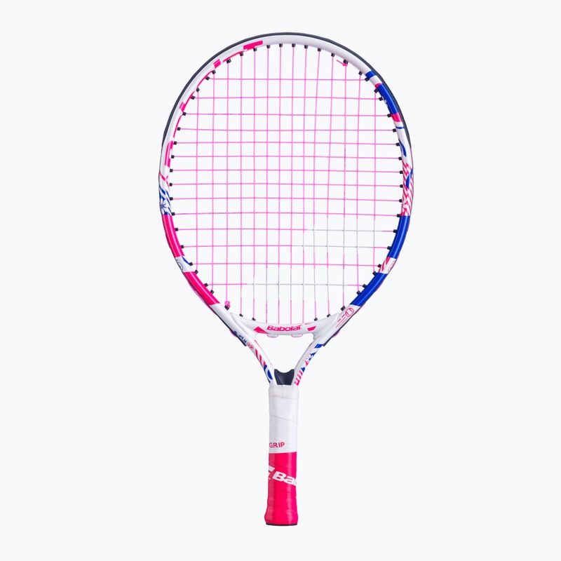 Rachetă de tenis Babolat B Fly 17 pentru copii, alb și roz 140483