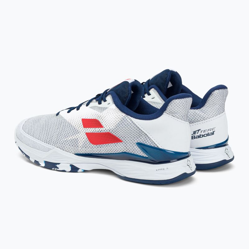 Pantofi de tenis pentru bărbați Babolat Jet Tere All Court alb 30S23649 3