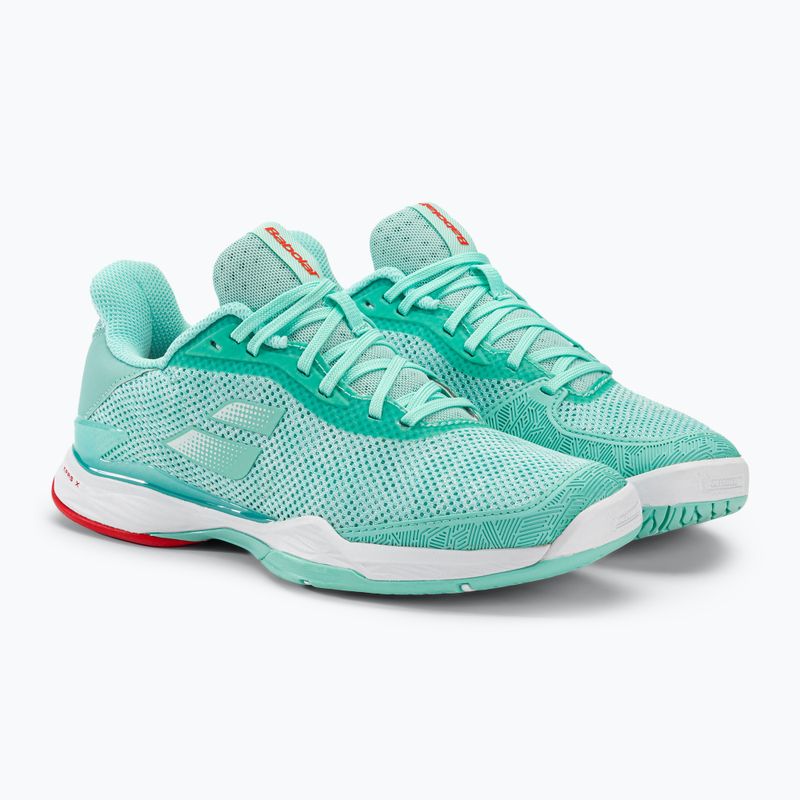 Pantofi de tenis pentru femei Babolat Jet Tere All Court yucca/alb 4