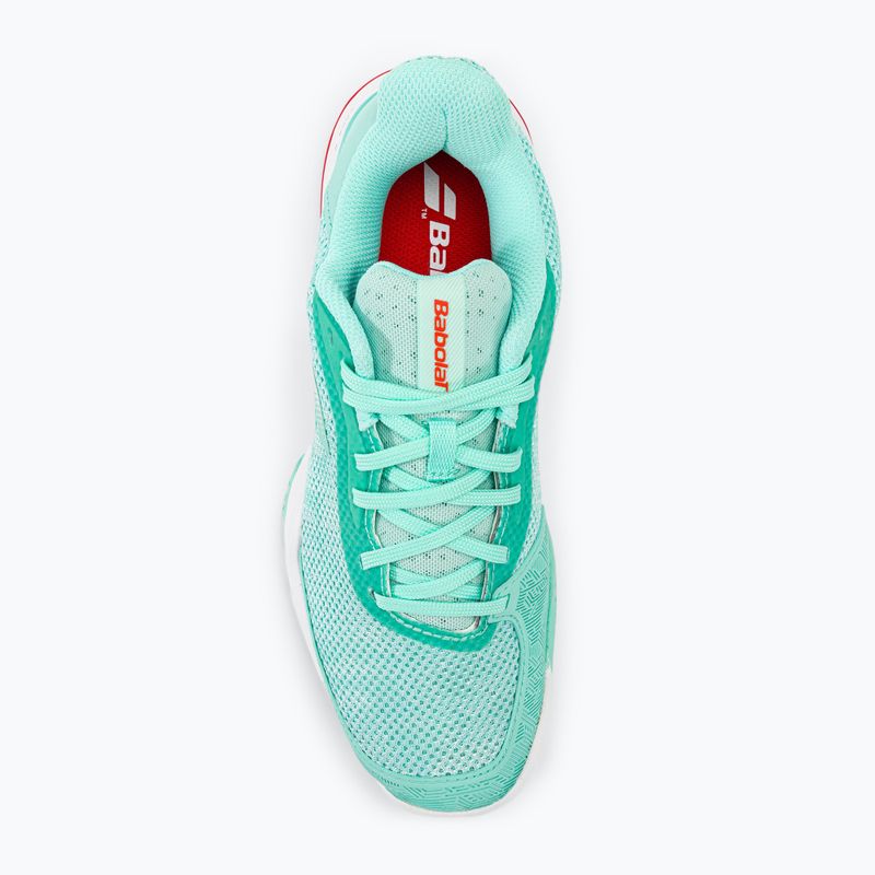 Pantofi de tenis pentru femei Babolat Jet Tere All Court yucca/alb 6