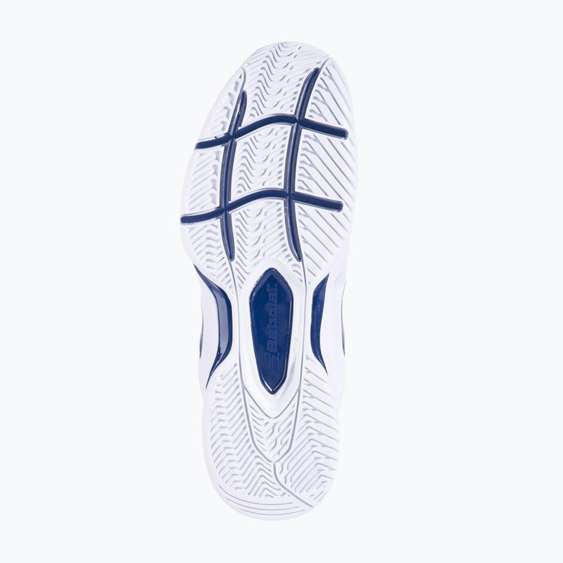 Pantofi de tenis Babolat SFX3 All Court alb/marin pentru bărbați SFX3 All Court alb/marin 15