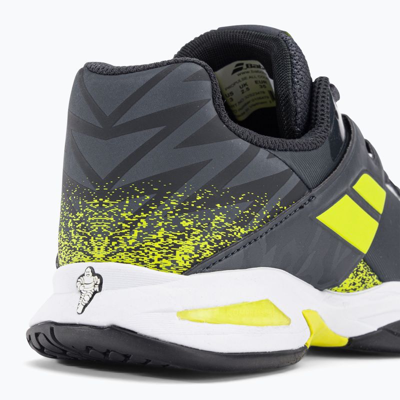 Babolat Propulse All Court pantofi de tenis pentru copii gri închis 32S23478 9