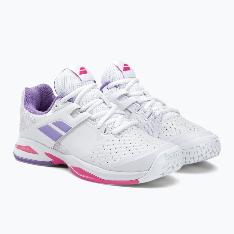 Babolat Propulse All Court pantofi de tenis pentru copii, alb 32S23884 4