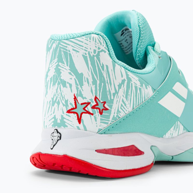 Babolat Propulse All Court JR, pantofi de tenis pentru copii yucca/alb 9