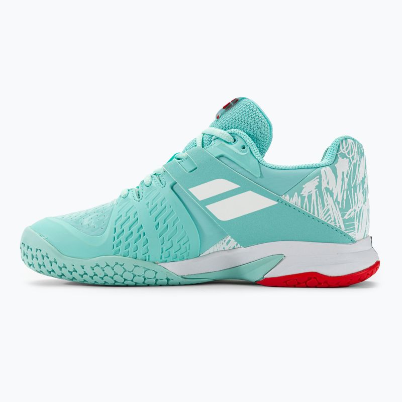 Babolat Propulse All Court JR, pantofi de tenis pentru copii yucca/alb 10
