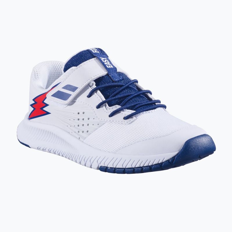 Babolat Pulsion All Court Kid pantofi de tenis alb/albastru de stat