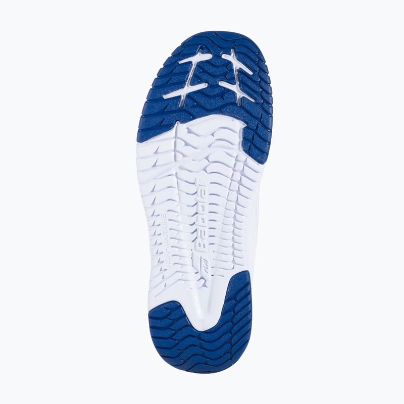 Babolat Pulsion All Court Kid pantofi de tenis alb/albastru de stat