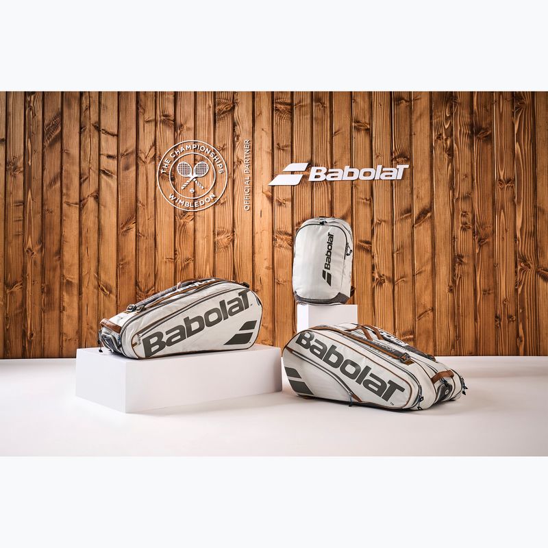 Geantă de tenis Babolat RH X9 Pure Wimbledon 73 l white 5
