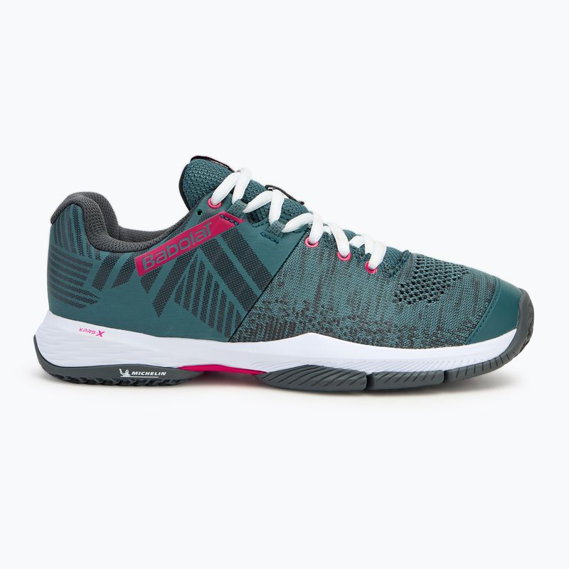 Încălțăminte de padel pentru femei Babolat Sensa north atlantic/ white 2