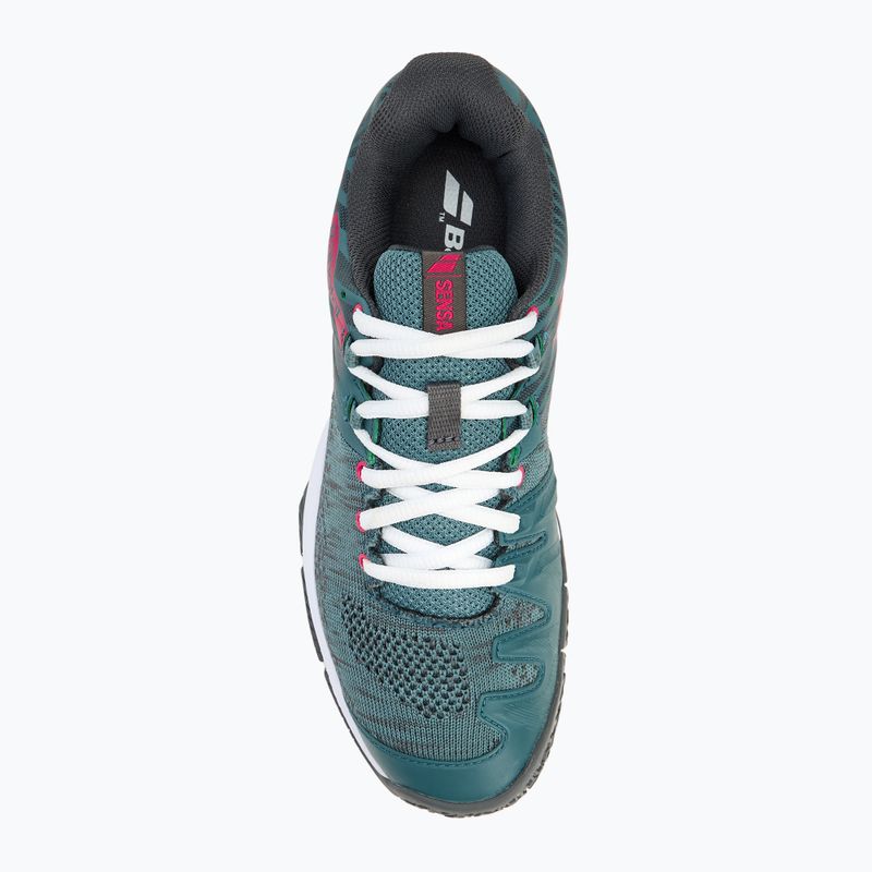 Încălțăminte de padel pentru femei Babolat Sensa north atlantic/ white 5