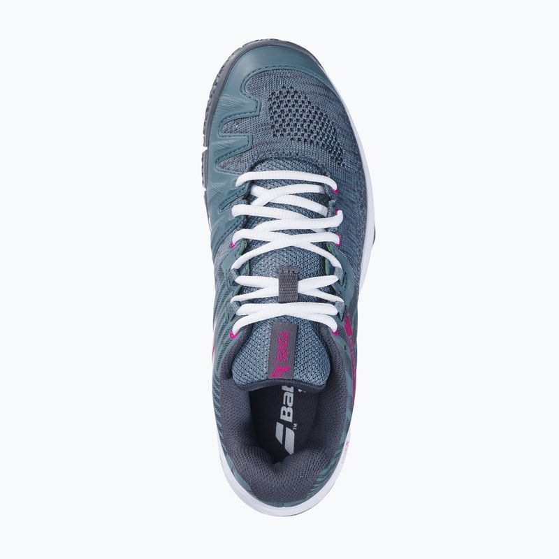 Încălțăminte de padel pentru femei Babolat Sensa north atlantic/ white 12