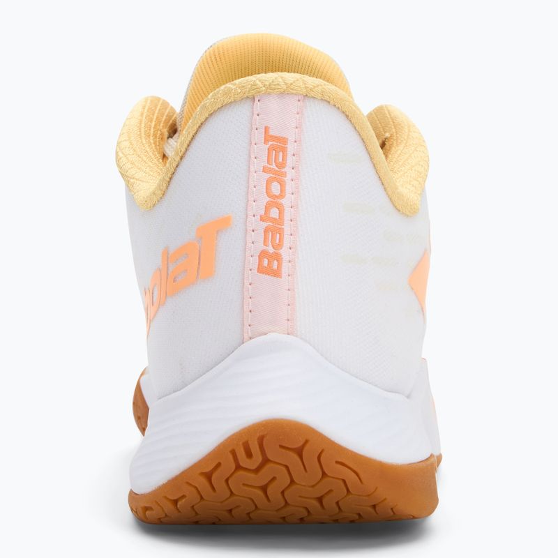 Încălțăminte de badminton pentru femei Babolat Shadow Tour 5 W white/ yellow 6