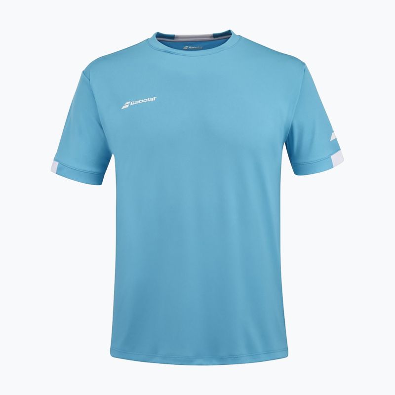 Tricou pentru bărbați Babolat Play Crew Neck cyan blue 8