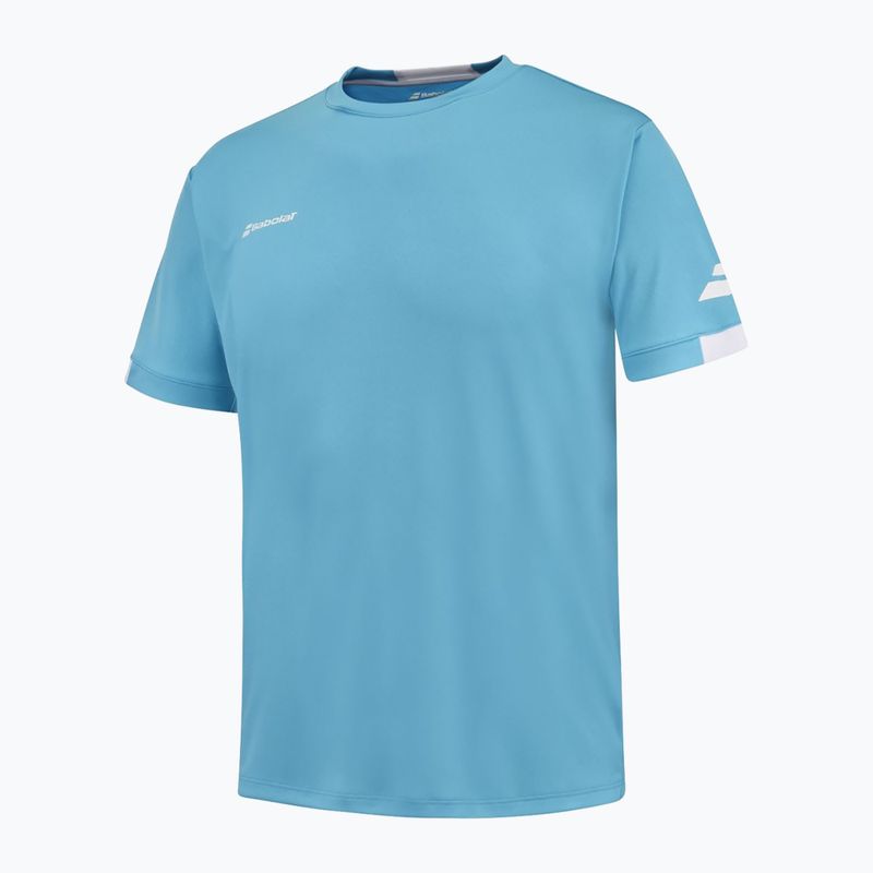 Tricou pentru bărbați Babolat Play Crew Neck cyan blue 10