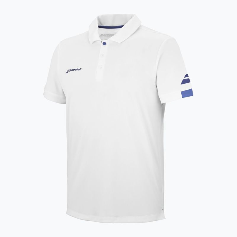 Tricou polo pentru bărbați Babolat Play alb/alb 2