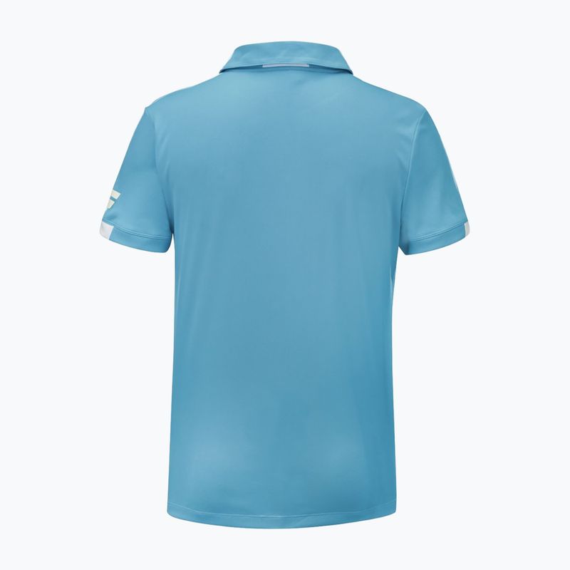 Tricou polo pentru bărbați Babolat Play cyan blue 2