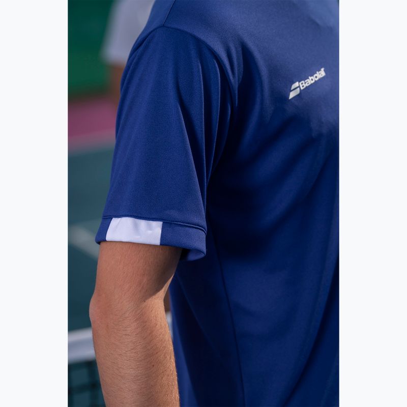 Tricou pentru copii Babolat Play Crew Neck sodalite blue