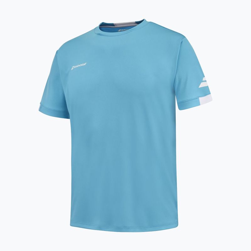 Tricou pentru copii Babolat Play Crew Neck Jr cyan blue 3