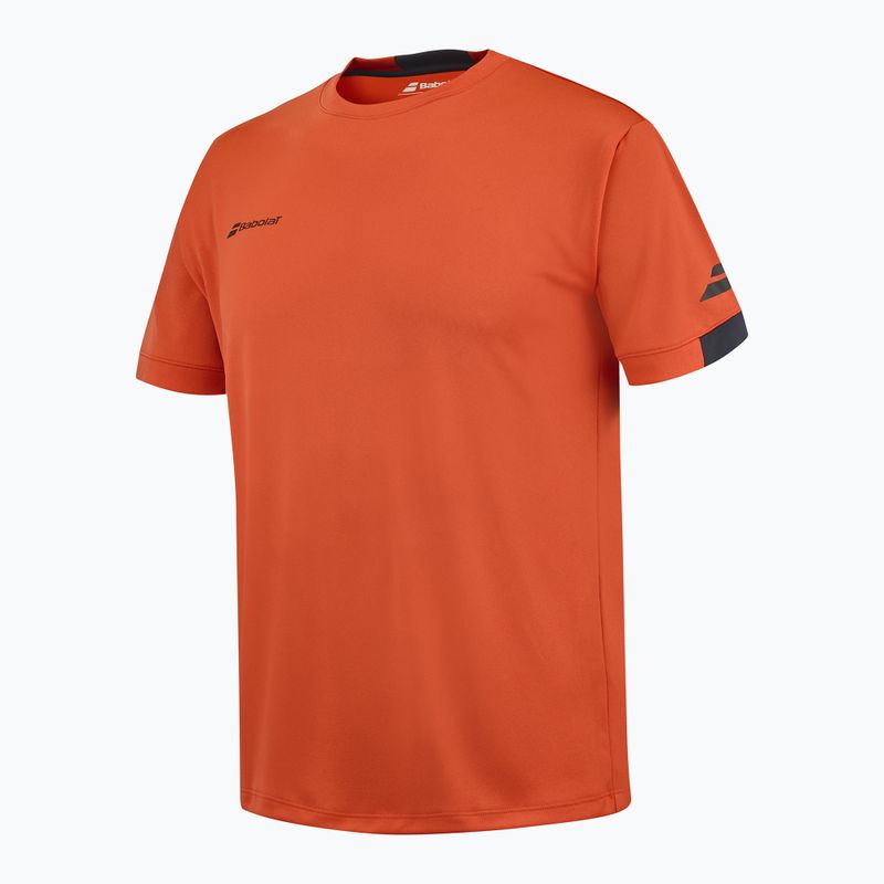 Tricou pentru copii Babolat Play Crew Neck Jr fiesta red 3