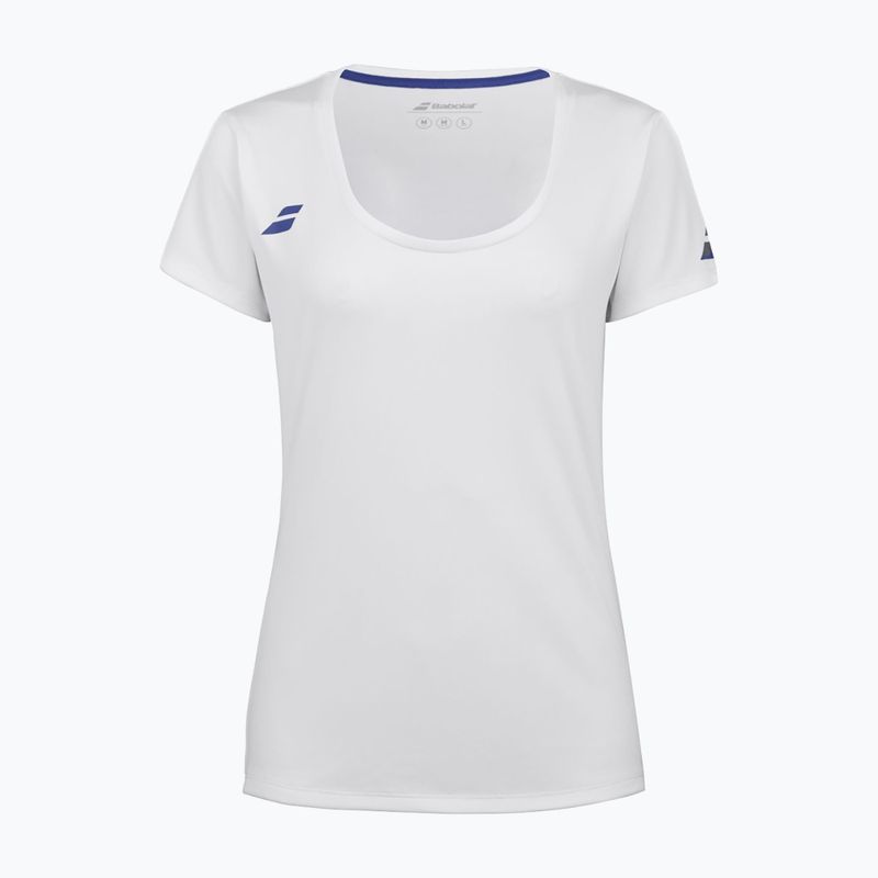 Femei Babolat Play Play Cap Sleeve Top alb / alb