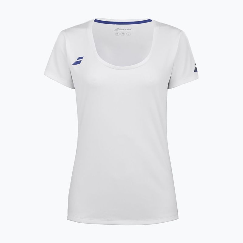 Tricou pentru copii Babolat Play Cap Sleeve Top Jr white/white
