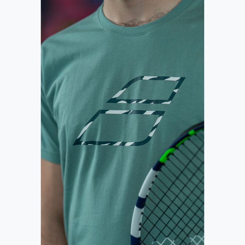Tricou pentru bărbați Babolat Exercise Big Flag trellis