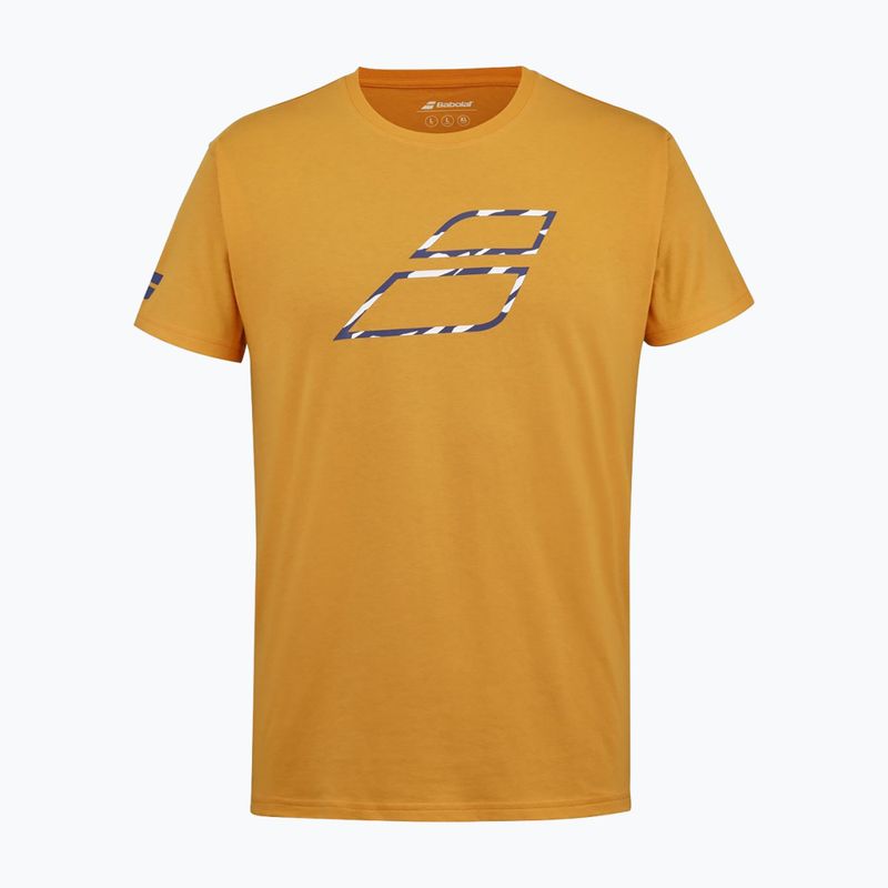 Tricou pentru bărbați Babolat Exercise Big Flag autumn glory 5