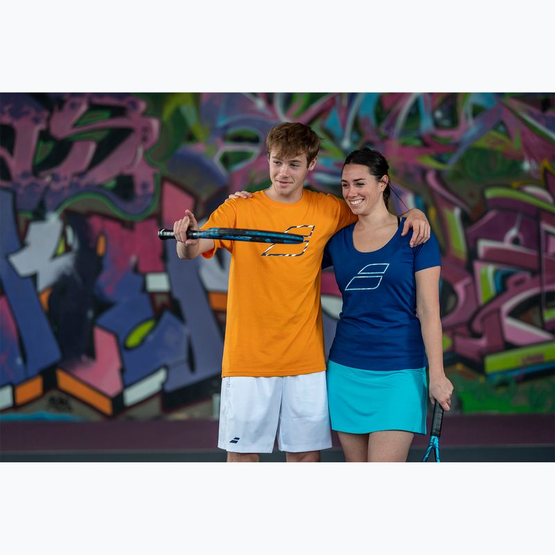 Tricou pentru bărbați Babolat Exercise Big Flag autumn glory 9