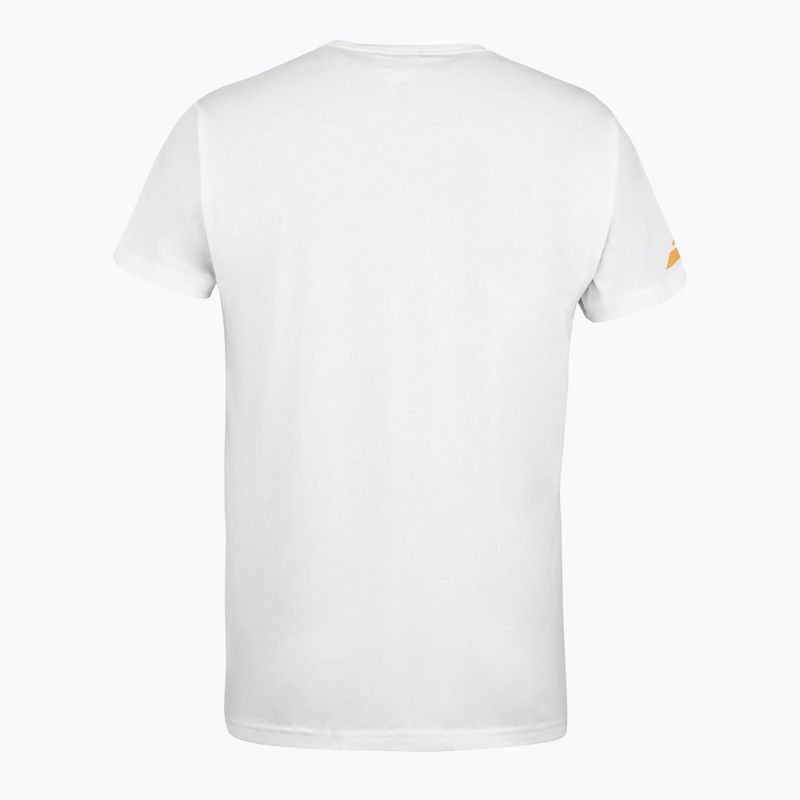 Babolat tricou pentru bărbați Exercise Message 1000 alb/alb