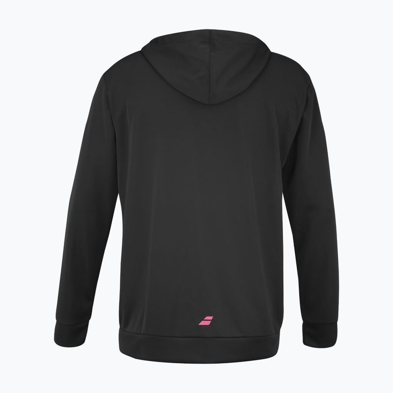 Hanorac de tenis pentru bărbați Babolat Padel Hood Sweat black/black 2