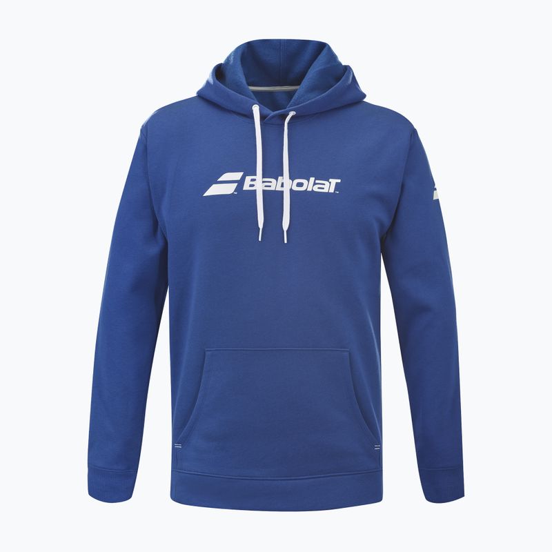 Hanorac de tenis pentru bărbați Babolat Exercise Hood Sweat sodalite blue