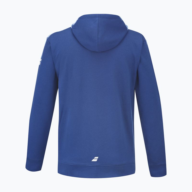 Hanorac de tenis pentru bărbați Babolat Exercise Hood Sweat sodalite blue 2