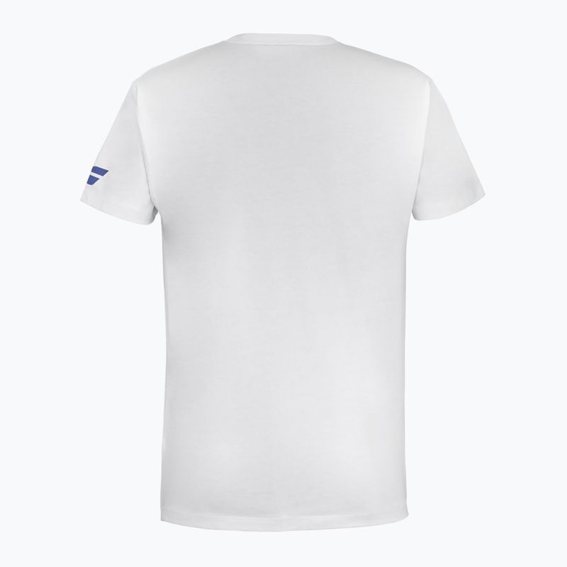 Tricou pentru copii Babolat Exercise Babolat Jr white/white 2