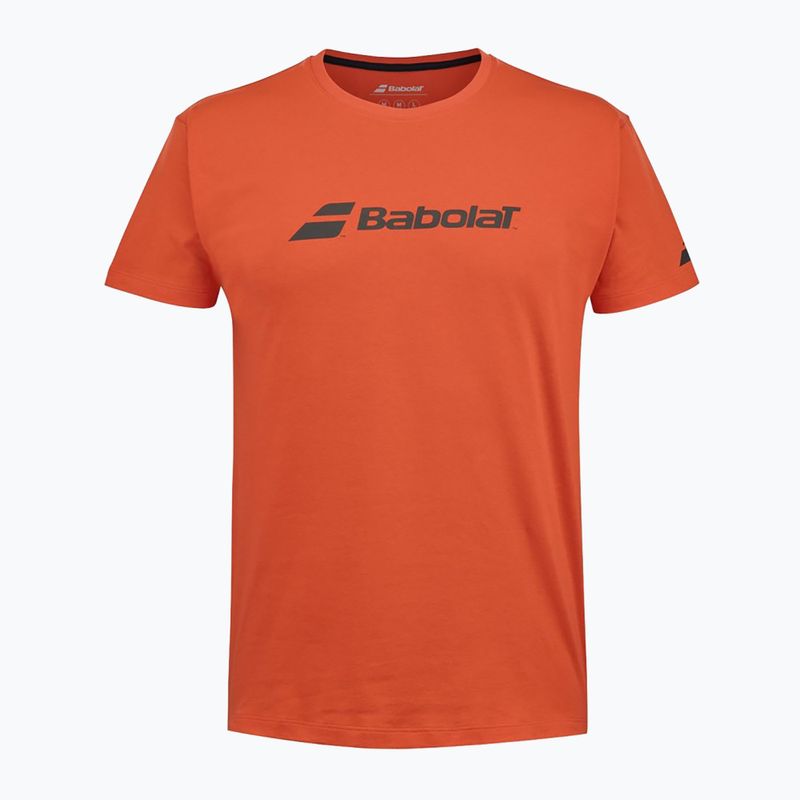 Tricou pentru copii Babolat Exercise Babolat Jr fiesta red