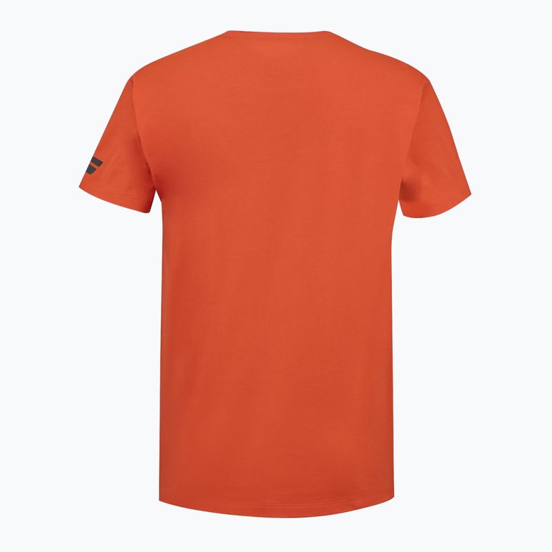 Tricou pentru copii Babolat Exercise Babolat Jr fiesta red 2