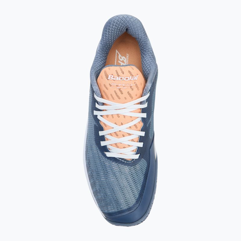 Încălțăminte de badminton pentru femei Babolat Shadow Spirit 2 grey/ coral 5