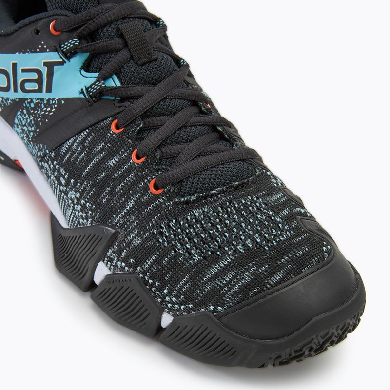 Încălțăminte de padel pentru bărbați Babolat Movea black/ light blue 7