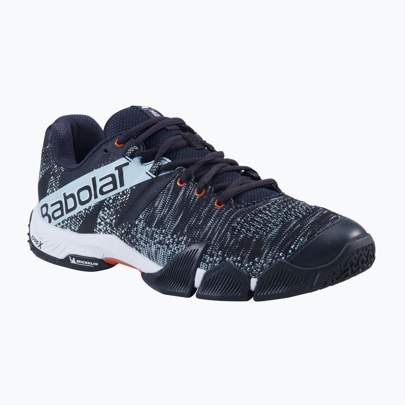 Încălțăminte de padel pentru bărbați Babolat Movea black/ light blue 8
