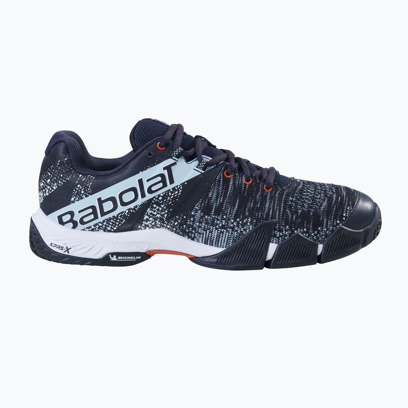 Încălțăminte de padel pentru bărbați Babolat Movea black/ light blue 9