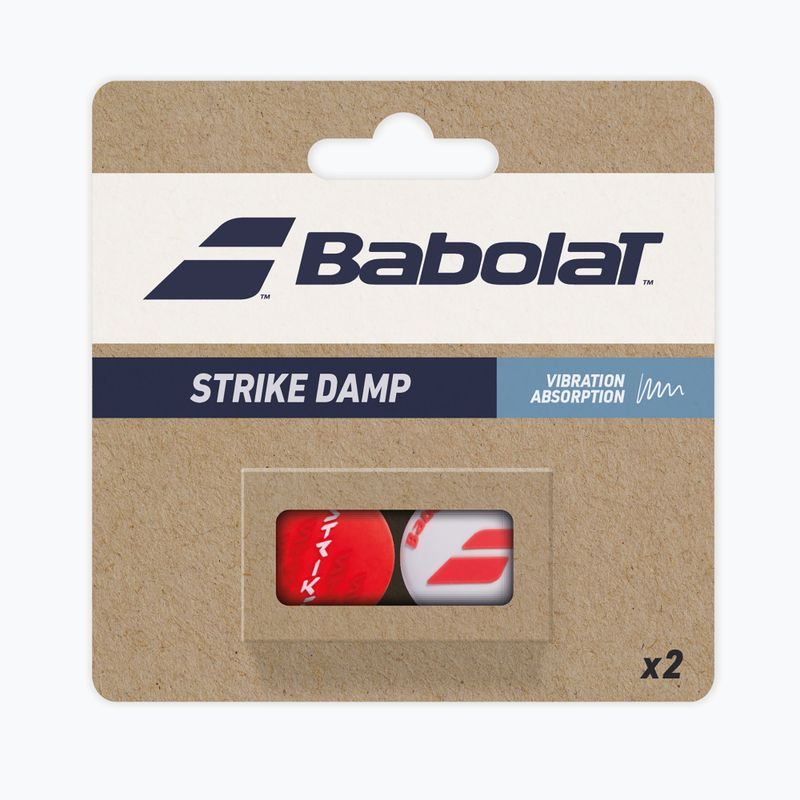 Amortizor de vibrații Babolat Strike Damp 2 buc. red/ white