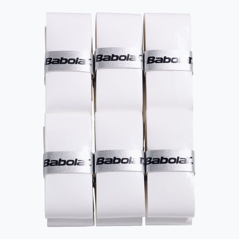 Babolat Pro Tour 2.0 folie pentru racheta de tenis 12 buc alb 2